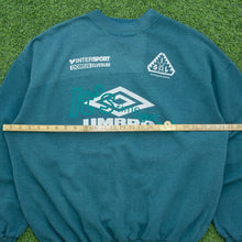Load image into Gallery viewer, Umbro Large Logo Graphic Intersport Ski It’s Time To Get Umbroed 22 Crewneck Sweatshirt - XL