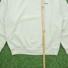 Load image into Gallery viewer, Reebok Essentials Small Spell Out Logo Embroidered Boxy Crewneck Beige Sweatshirt - L
