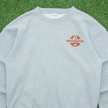 Load image into Gallery viewer, Washington Redskins Adidas Team NFL American Football Double Sided Graphic Logo Boxy Crewneck Grey Sweatshirt - M
