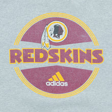 Load image into Gallery viewer, Washington Redskins Adidas Team NFL American Football Double Sided Graphic Logo Boxy Crewneck Grey Sweatshirt - M