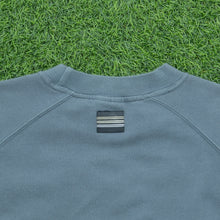 Load image into Gallery viewer, 1999 Adidas 3-Stripe Embroidered Logo Crewneck Blue Sweatshirt - M