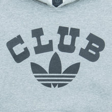 Load image into Gallery viewer, 2004 Adidas Originals Club Trefoil Graphic Logo Pullover Grey Hoodie - M/L