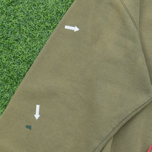 Load image into Gallery viewer, 2001 Nike Spell Out Embroidered Box Logo Piping Boxy Brown Hoodie - M