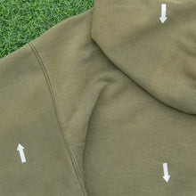 Load image into Gallery viewer, 2001 Nike Spell Out Embroidered Box Logo Piping Boxy Brown Hoodie - M