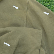 Load image into Gallery viewer, 2001 Nike Spell Out Embroidered Box Logo Piping Boxy Brown Hoodie - M