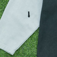 Load image into Gallery viewer, 1998 Nike Hoops Basketball Small Swoosh Embroidered Logo Drawstring Raglan Black Grey Hoodie - M