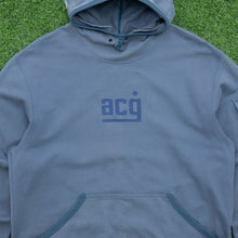 Load image into Gallery viewer, 2000 Nike ACG Spell Out Graphic Pocket Logo Utility Cargo Blue Hoodie - XL