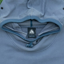 Load image into Gallery viewer, 2000 Nike ACG Spell Out Graphic Pocket Logo Utility Cargo Blue Hoodie - XL