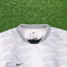 Load image into Gallery viewer, (1997) Nike Team Sports Zip Zap Graphic Template White Football Shirt - XL