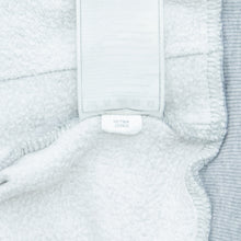 Load image into Gallery viewer, Women’s 2005 Nike Spell Out Small Swoosh Embroidered Logo Taping Zip Up Grey Hoodie - M/L (12-14)