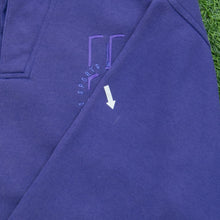 Load image into Gallery viewer, 1993 Nike USA Sports And Fitness Embroidered Logo Boxy Purple Collard Sweatshirt - M
