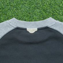 Load image into Gallery viewer, Women’s 2003 Nike Large Swoosh Logo Felt Graphic Pullover Pocket Raglan Crewneck Sweatshirt - M (12-14)