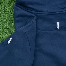 Load image into Gallery viewer, 2007 Nike Small Swoosh Embroidered Logo Navy Zip Up Hoodie - XL