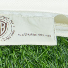 Load image into Gallery viewer, 1994 Looney Tunes Warner Bros “That’s All Folks!” Embroidered Collectible Canvas Cushion Pillow - 19x19”