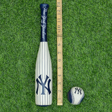 Load image into Gallery viewer, 2008 New York Yankees MLB Rawlings Pin Stripped Mini Softee Bat & Ball Set