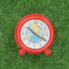 Load image into Gallery viewer, 1990 Bart Simpson ‘It’s Playtime, Man!’ The Simpsons Clock