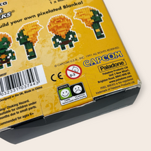 Load image into Gallery viewer, (1991) Street Fighter Blanka Pixel Building Bricks Collectable 4” Toy