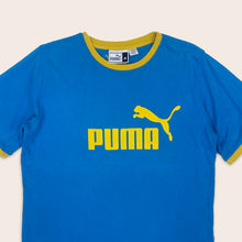 Load image into Gallery viewer, (1990’s) Puma Centre Logo Spell Out Graphic T-Shirt - M