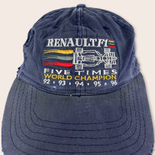 Load image into Gallery viewer, (1996) Renault Formula 1 F1 World Champion Racing Embroidered Cap - One size