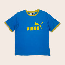Load image into Gallery viewer, (1990’s) Puma Centre Logo Spell Out Graphic T-Shirt - M