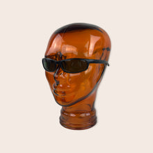 Load image into Gallery viewer, (2000’s) Diesel 125 L3F 59-16 Black Glow Green Lens Sunglasses - One size