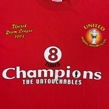Load image into Gallery viewer, (2003) Manchester United Premier League Champions Gildan Double Sided Graphic T-Shirt - XL