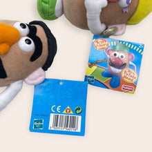 Load image into Gallery viewer, (1999) Vintage Mr Potato Head & Mrs Potato 7” Plush Soft Toy Playskool Hasbro