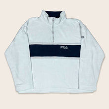 Load image into Gallery viewer, Fila embroidered spell out fleece - XL