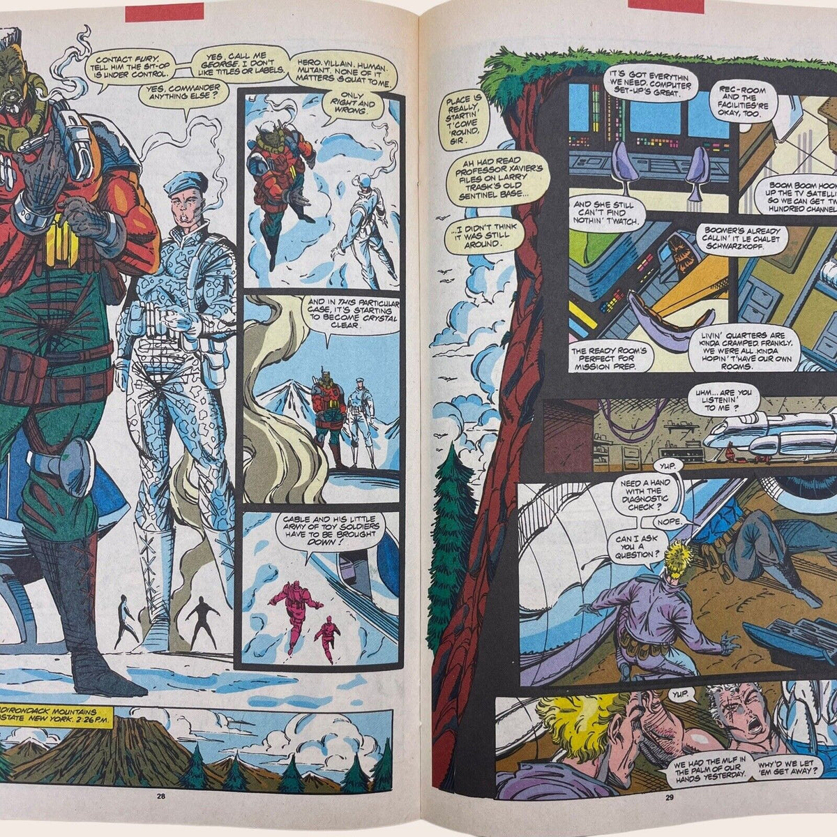 (1991) X-Force #1 Marvel Comic Graphic Novel Book – Since'99 Vintage