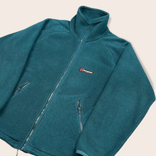 Load image into Gallery viewer, Berghaus Teal Polartec fleece - S