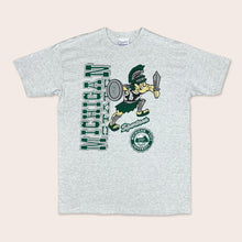 Load image into Gallery viewer, 90’s Michigan State Spartans American collage football graphic t-shirt - XL
