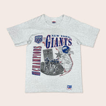 Load image into Gallery viewer, (1989) New York Giants Super Bowl Champions NFL graphic t-shirt - L