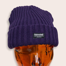 Load image into Gallery viewer, Thinsulate knit insulation beanie - Purple
