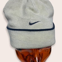 Load image into Gallery viewer, Y2K Nike reversible beanie - Navy/Beige