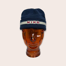 Load image into Gallery viewer, Y2K Nike reversible beanie - Navy/Beige