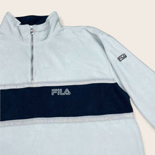 Load image into Gallery viewer, Fila embroidered spell out fleece - XL