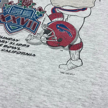 Load image into Gallery viewer, (1992) Super Bowl Dallas Cowboys v Buffalo Bills American football graphic t-shirt - L