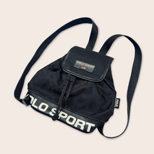 Load image into Gallery viewer, Polo Sport Ralph Lauren small back pack bag - Black