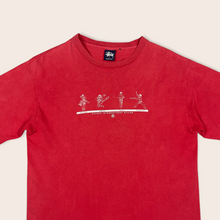 Load image into Gallery viewer, (1990’s) Stussy International karate graphic t-shirt - L