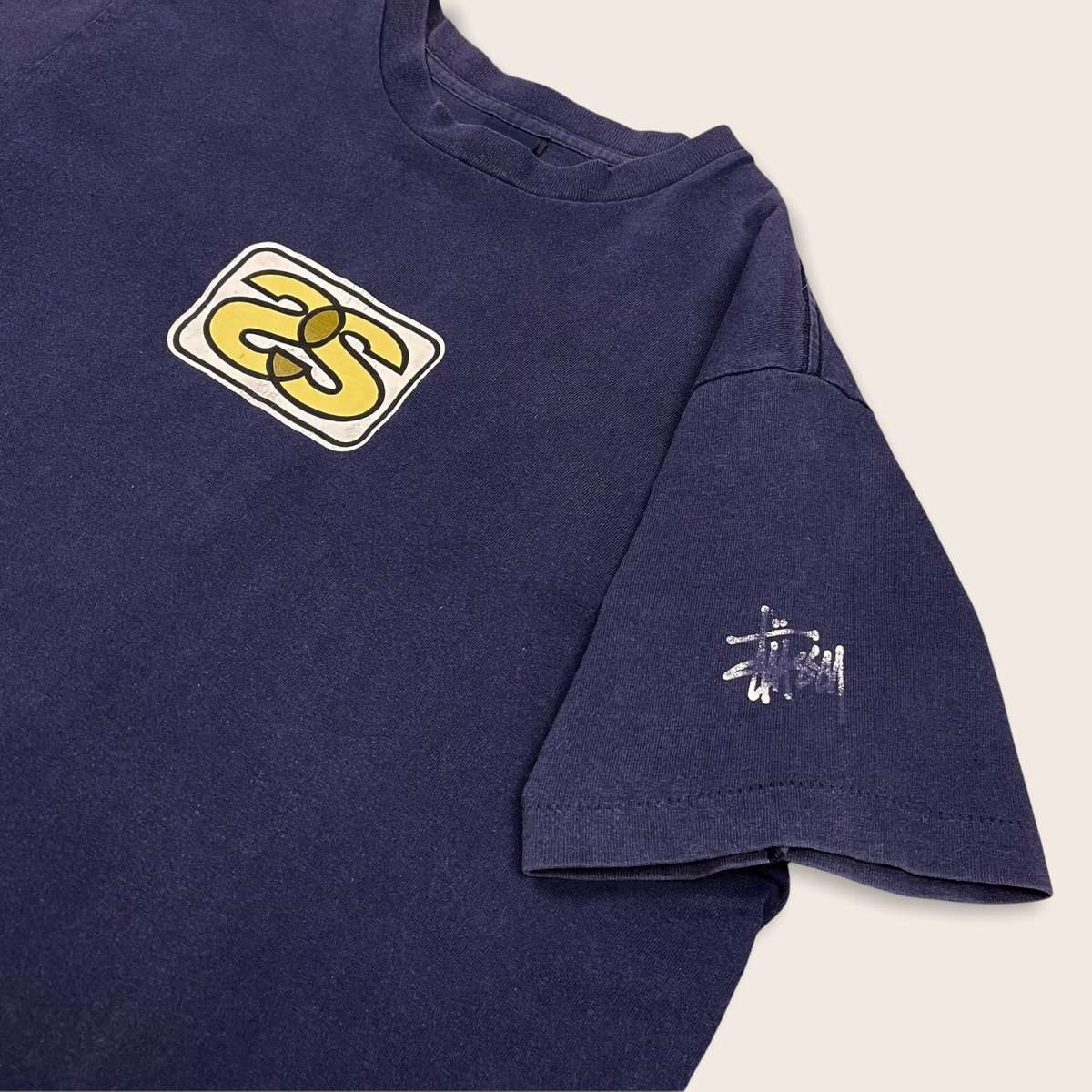 1990's) Stussy 'SS logo graphic t-shirt - L – Since'99 Vintage
