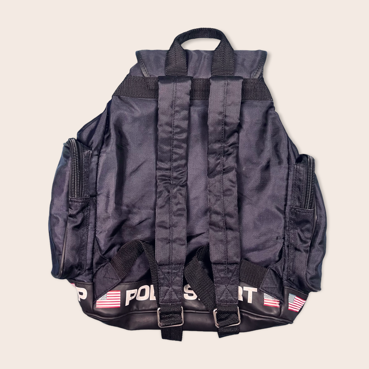 Polo Sport Ralph Lauren back pack bag - Navy – Since'99 Vintage
