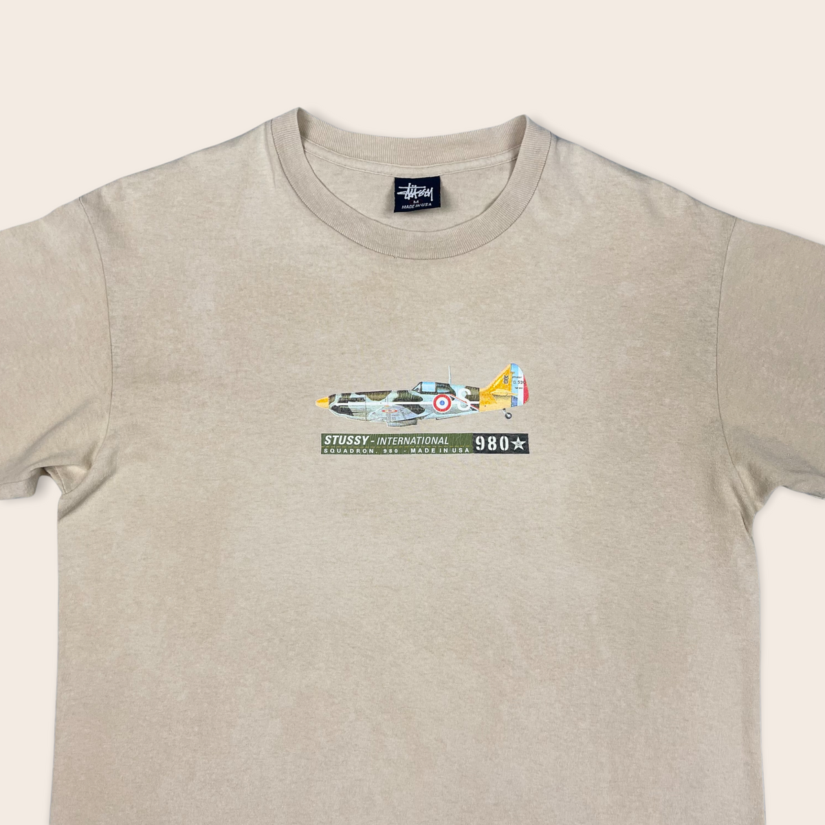 (1990's) Stussy Spitfire graphic t-shirt - M – Since'99 Vintage