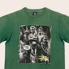 Load image into Gallery viewer, (2000’s) Stussy African ‘Increase the peace’ graphic t-shirt - M