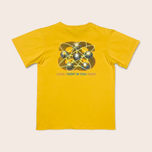 Load image into Gallery viewer, (1990’s) Stussy Physics ‘Local talent in your body’ graphic t-shirt - S