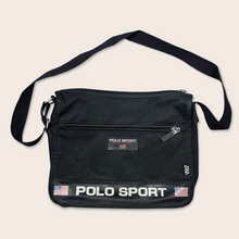 Load image into Gallery viewer, Polo Sport Ralph Lauren shoulder bag/laptop bag - Black