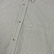 Load image into Gallery viewer, Timberland beige checked short sleeve shirt - L/XL