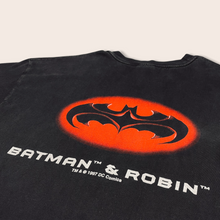 Load image into Gallery viewer, (1997) Batman and Robin movie promotion t-shirt - XXL