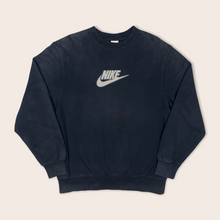 Load image into Gallery viewer, Nike centre swoosh embroidered sweatshirt with hockey back graphic - L