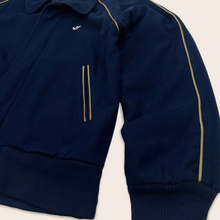 Load image into Gallery viewer, (2002) Adidas Trefoil Embroidered Logo Wool Piping Varsity Bomber Jacket - M