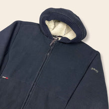 Load image into Gallery viewer, Schott NYC sherpa spell out fleece jacket - XL